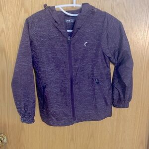 ZYIA Active Girls plum colored lightweight jacket.            Size XS (6-7)